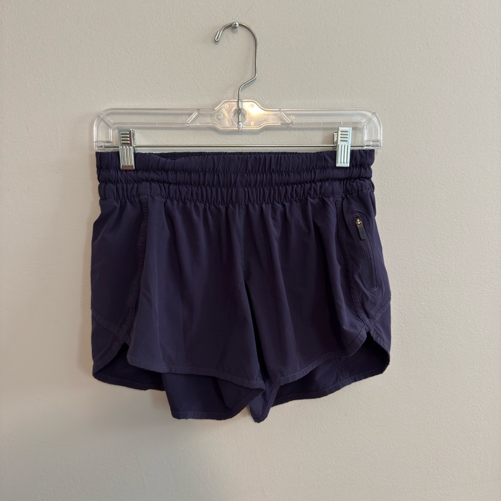Lululemon Athletica Purple Athletic Shorts Lightweight Performance